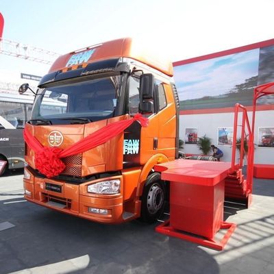 460HP ヘビーデューティ FAW Jh6p 6X4 ディーゼル ユーロ3 トラクター トラック 12m*2.55m*4m 寸法