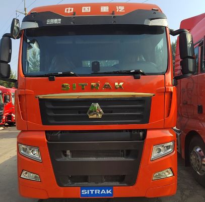 トラクター トラック 中古 シノトラック シトラック HOWO 6X4 CNG 耐久性のある重型トラック