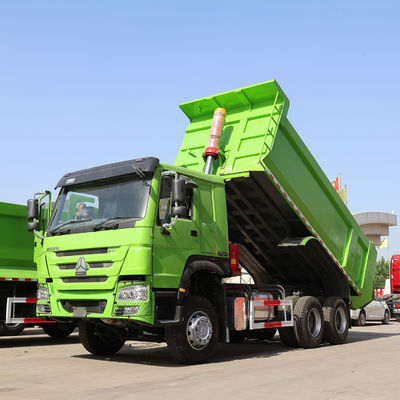 国産重型トラック HOWO 6X4 電動システムバッテリー 2X12V/165ah と使用されたダンプトラック