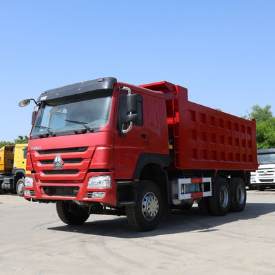 国産重型トラック HOWO 6X4 電動システムバッテリー 2X12V/165ah と使用されたダンプトラック