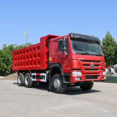 国産重型トラック HOWO 6X4 電動システムバッテリー 2X12V/165ah と使用されたダンプトラック