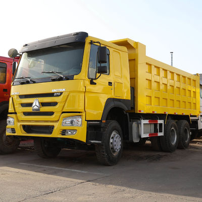 国産重型トラック HOWO 6X4 電動システムバッテリー 2X12V/165ah と使用されたダンプトラック