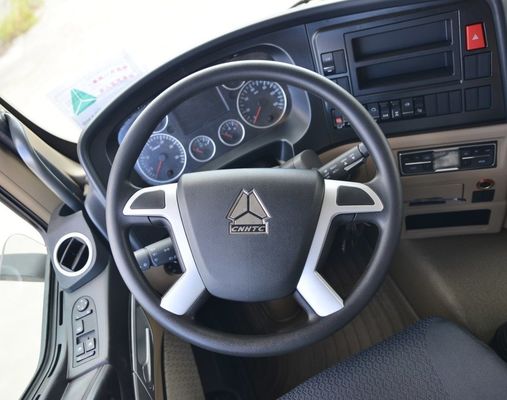 炭酸鋼貨物箱 ディーゼル 液圧ステアリング シノトラック HOWO 6X4 中古ダンパートラック