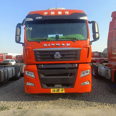 強力なシノトラック シトラック G7 CNG 6X4 トラクタートラック 480HP エンジン容量 &gt; 8L