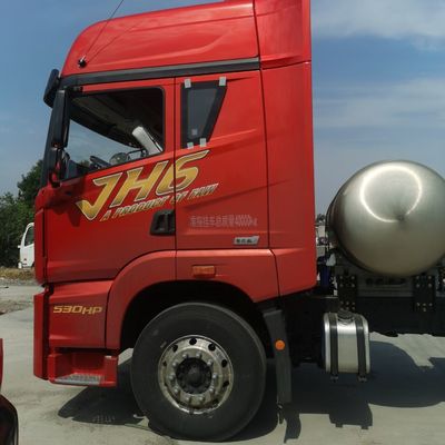 炭素鋼貨物箱 FAW Jh6 LNG 重荷 530HP トラクター トラック 空気懸垂座席