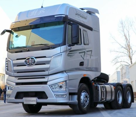 重荷用6x4トラクター牽引車 座席の空気懸垂と水力方向