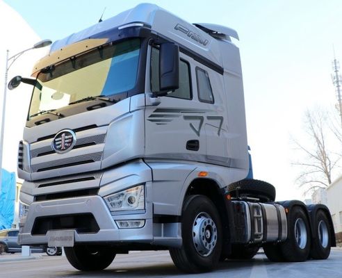 重荷用6x4トラクター牽引車 座席の空気懸垂と水力方向