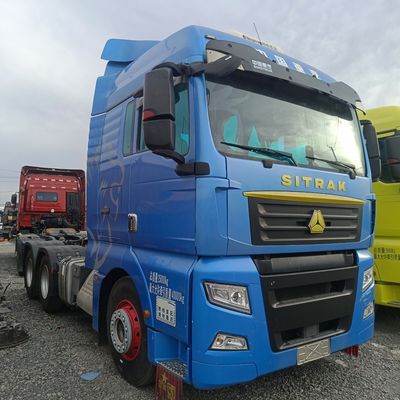 8×4 Zz4257n3247e1h 480HP CNG 半トレーラー トラック 1000L 燃料タンク ≤5 シート