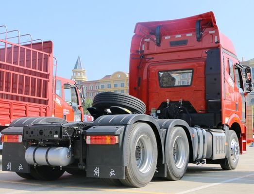 負荷容量 31-40t 空気懸垂と420HPエンジンを備えた重荷トラック