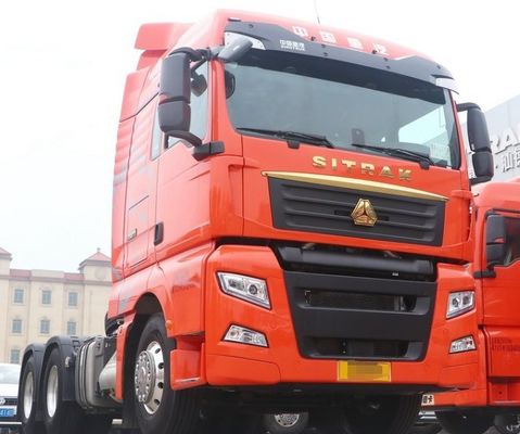 強力な 6×4 CNG トラクター 空気懸垂と手動トランスミッション