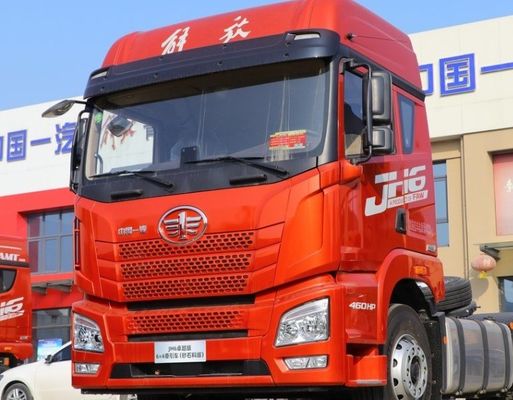 強力な 6×4 CNG トラクター 空気懸垂と手動トランスミッション