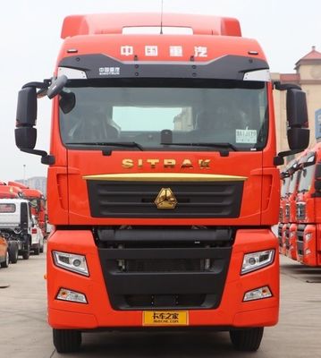 強力な 6×4 CNG トラクター 空気懸垂と手動トランスミッション