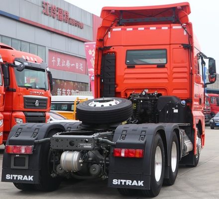 強力な 6×4 CNG トラクター 空気懸垂と手動トランスミッション