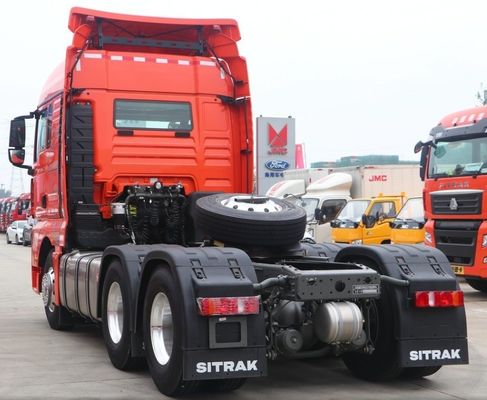 強力な 6×4 CNG トラクター 空気懸垂と手動トランスミッション