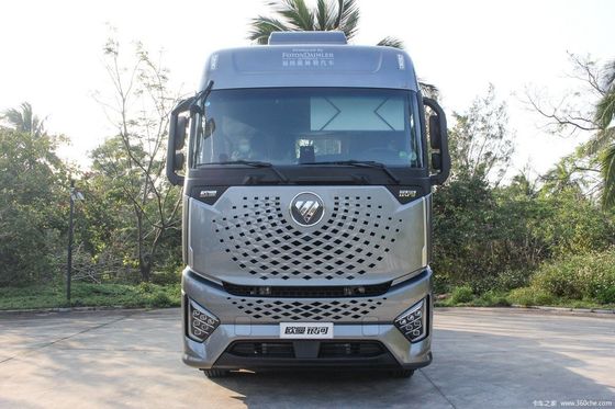 高トルクCNGトラクター 6.8x2.5x3.8mの空気懸垂と牽引半トレーラー