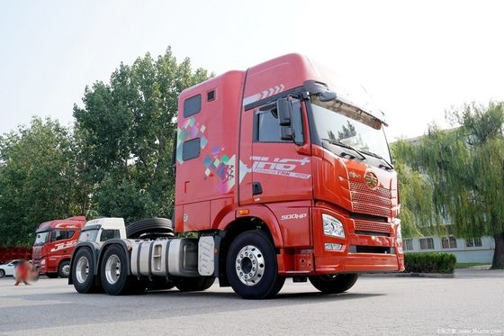 マニュアルトランスミッションと400Lの燃料タンク 重荷 420HP トラクタートラック トレーラー付き