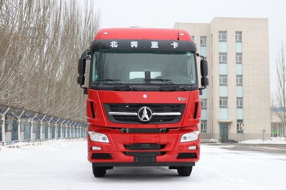 600L 燃料タンク 重荷ダンプトラック 手動トランスミッション付き空中懸垂トラクター