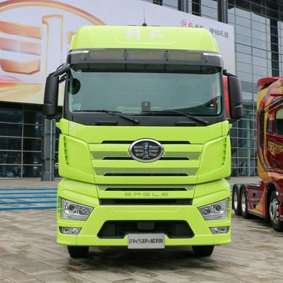 4*2 6*4 LNG CNG トラクターヘッド プライムムーバー 380 420 460 510HP 6 10 ホイールヘッド トラクタートラック
