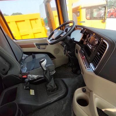 山西シャクマンX5000 8X4 30トンのアフリカ用ダンプトラック 黄色色 8×4駆動車