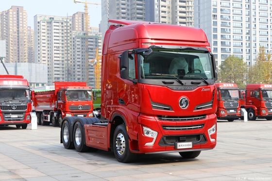 カスタマイズされた要求 6×4駆動ホイール 800HPの重用トラクタートレーラー