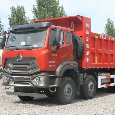 FAW 8X4 ハイドロリック・ステアリングの貨物トラック 便宜の運送コストと配達時間