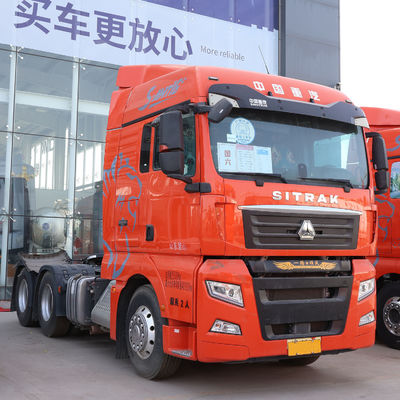 高容量空中吊り座席 重荷を牽引するCNGトラクター 31-40t