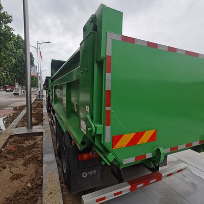 21-30t 負荷容量 重荷 シノトラック シャーシ 水力方向車付きゴミ箱