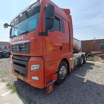 カーボン鋼貨物箱 手動トランスミッションのための 480HP G7 HOWO トラックの主要な特徴