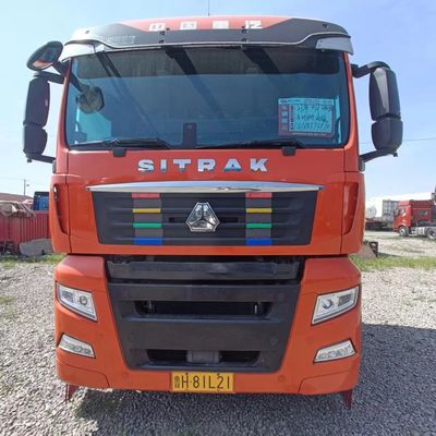 カーボン鋼貨物箱 手動トランスミッションのための 480HP G7 HOWO トラックの主要な特徴