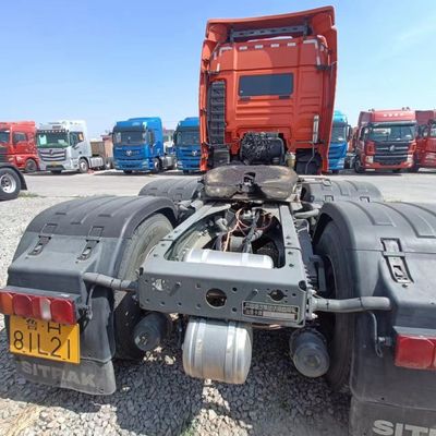 カーボン鋼貨物箱 手動トランスミッションのための 480HP G7 HOWO トラックの主要な特徴