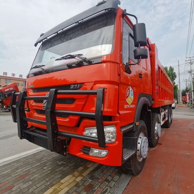 351-450hp HOWO 6X4 トラック ハイドロリックステアリングとパワーアシスタント