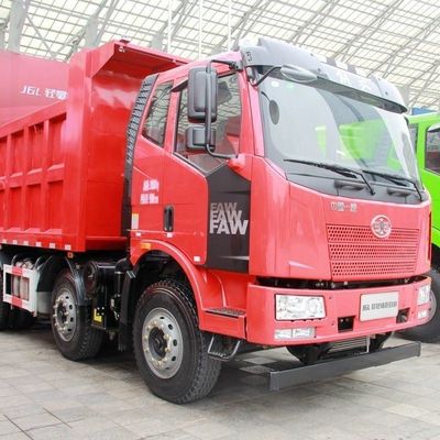 ナイジェリアのオフロード建設 手動トランスミッションとタイヤの8x4ダンプトラック