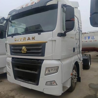 Shandeka 480HP CNG トラクターとエアサスペンションシートで 重荷牽引をアップグレードします