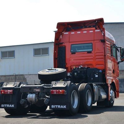 400Lの燃料タンクとエアサスペンションを搭載した重量シャックマンティッパートラック