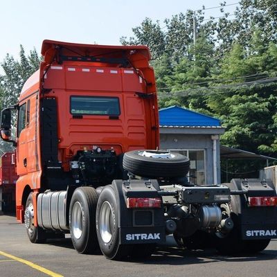 空気懸垂座席 600Lの燃料タンク容量ユーロ5の重荷式転覆式トレーラー