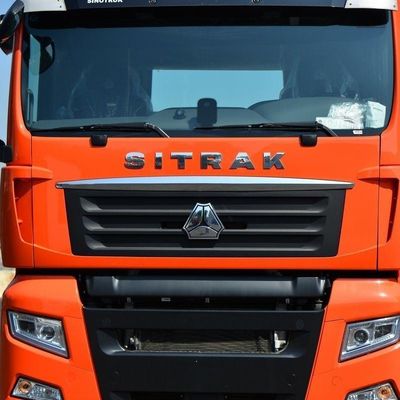空気懸垂座席 600Lの燃料タンク容量ユーロ5の重荷式転覆式トレーラー