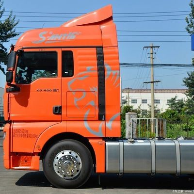 空気懸垂座席 600Lの燃料タンク容量ユーロ5の重荷式転覆式トレーラー