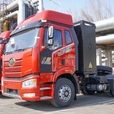 FAW Jiefang J6p 重貨車 6X4 12 マニュアルギアを持つ純粋電気交換トラクター