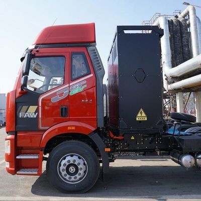 貨物輸送 電動トラクター FAW Jiefang J6p 6X4 460HP 走行距離100000km