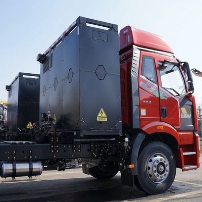 貨物輸送 電動トラクター FAW Jiefang J6p 6X4 460HP 走行距離100000km