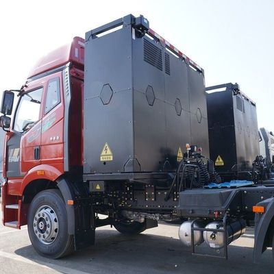 7.36m*2.55m*4m サイズ FAW Jiefang J6p 6X4 純電気交換トラクター 460HP ユーロ3