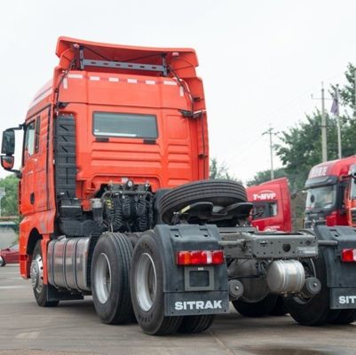 シノトラック 480HP 半トレーラー 空気懸垂座席と8.800kg パッケージ総重量