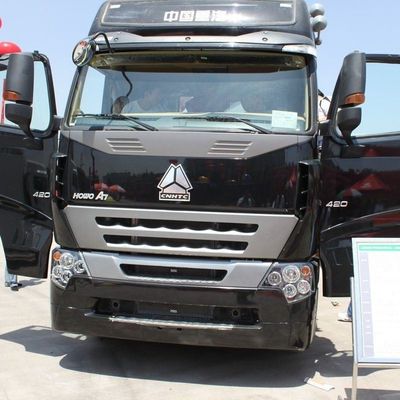 31-40t 炭素鋼貨物箱 HOWO A7シリーズ 6X4 400HP トラック 600L 燃料タンク