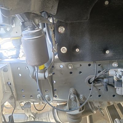 耐久性のある炭素鋼貨物箱のコンクリートミキサートラック