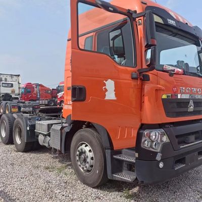 初期支払 375HP HOWO トラクター トラック 重荷 牽引 半トレーラー 作業