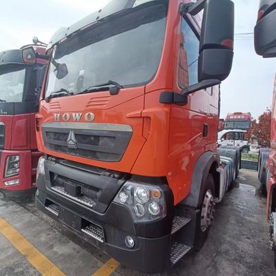 初期支払 375HP HOWO トラクター トラック 重荷 牽引 半トレーラー 作業