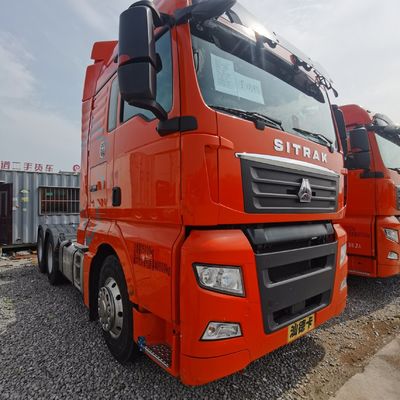 最初の支払いが受付された FAW重貨車 480HP CNG トラクタートラックを貨物のために提供する