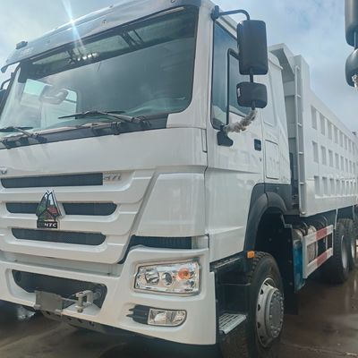 大容量ディーゼル 371HP6 * 4 HOWO 30 トン マニュアルダンプトラック 輸送車両