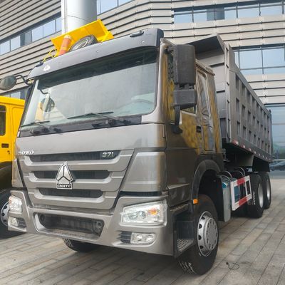 ディーゼル重用トラック HOWO371HP 10輪30トンのロードカーまたはRhd 手動ダンプトラック 輸送車両