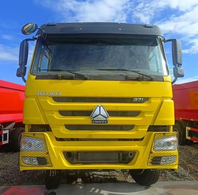 12100.000kg 中国製 中古車 トランスポート HOWO カーボンステール貨物箱付きダンプトラック
